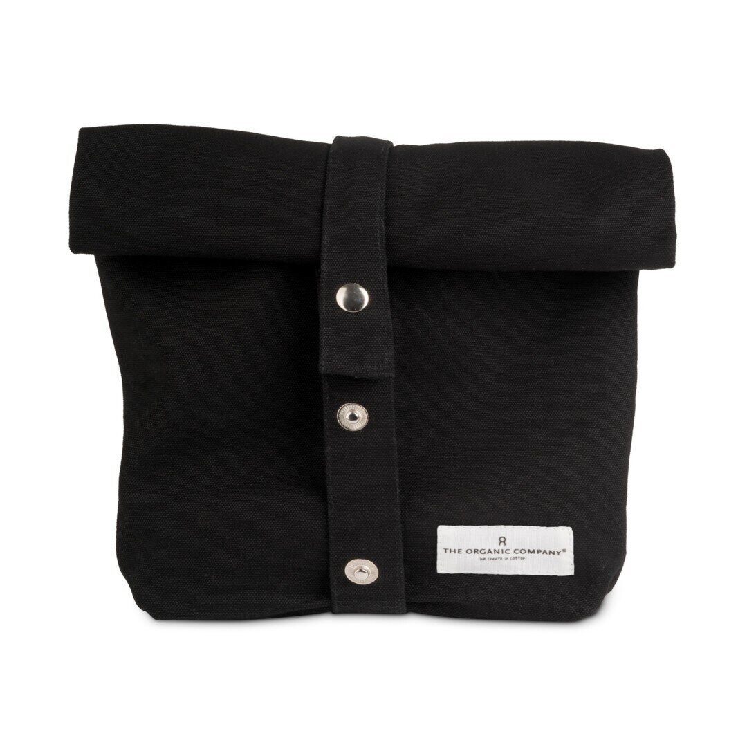 The Organic Company Lunch Bag - VALITSE VÄRI Black