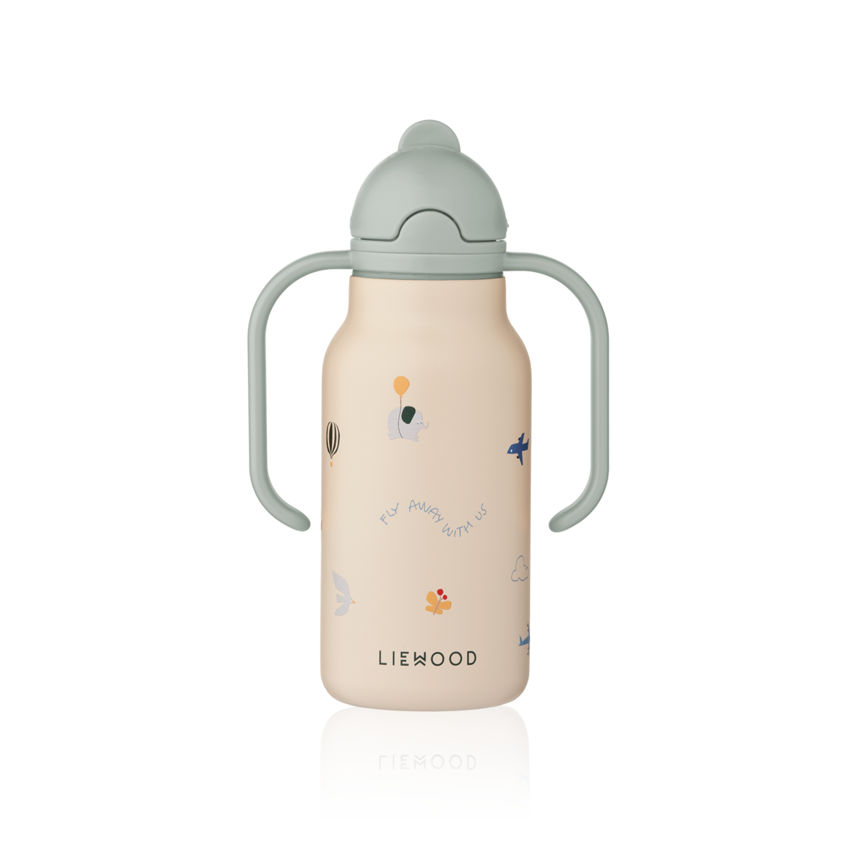 Liewood Kimmie lasten juomapullo 250 ml - VALITSE MALLI Flying / Sandy