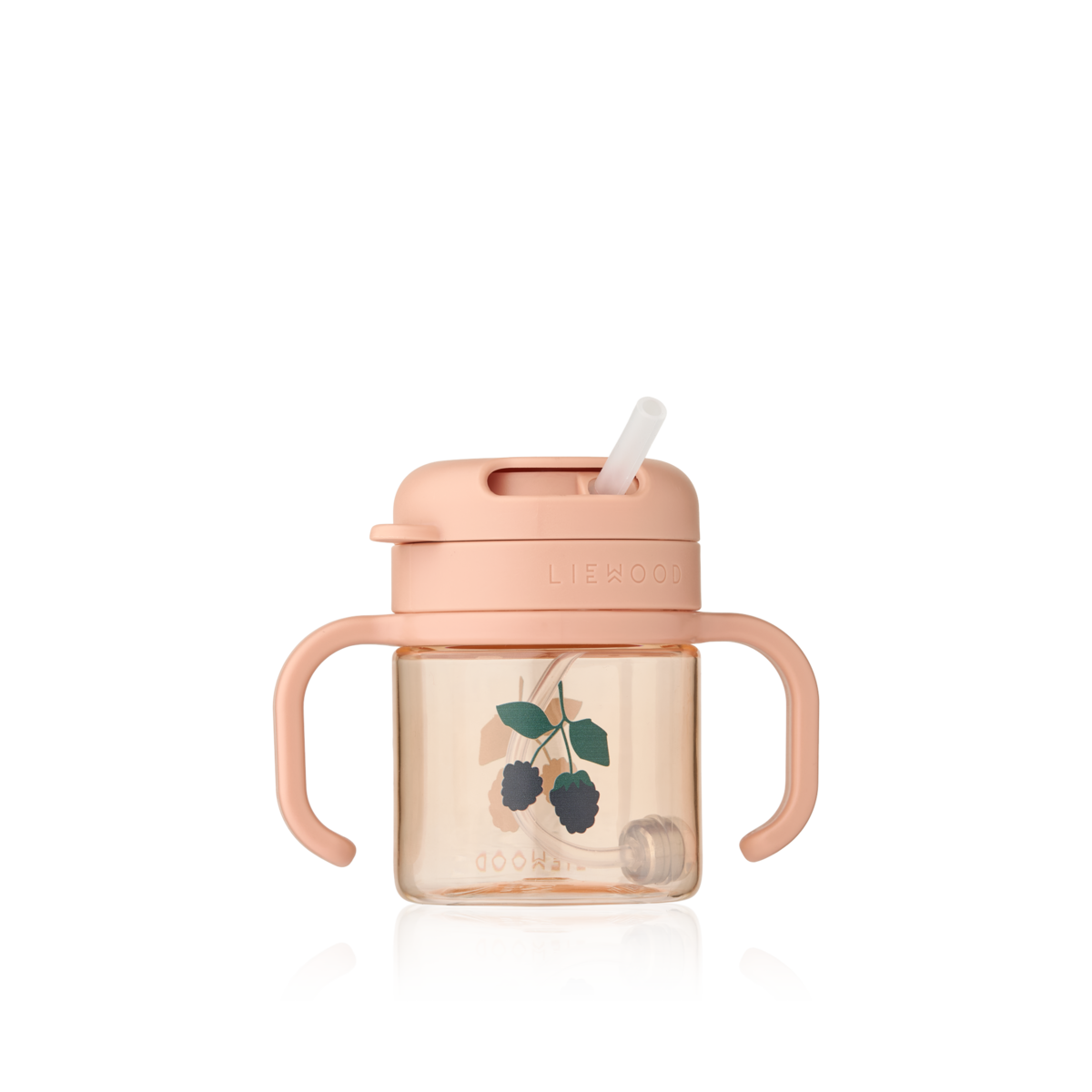 Liewood Kai pillimuki kahvoilla tritan - VALITSE MALLI Berry / Pale Tuscany