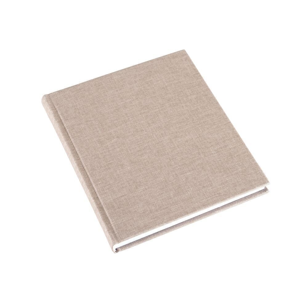 Bookbinders Design Notebook Hardcover 17,5 x 20,7 cm - CHOOSE COLOUR Sand brown