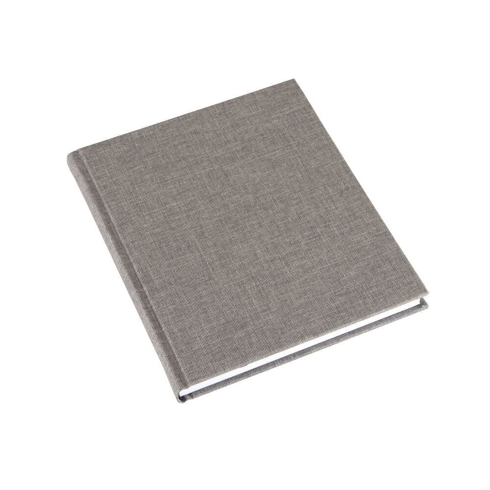 Bookbinders Design Notebook Hardcover 17,5 x 20,7 cm - CHOOSE COLOUR Pebble grey