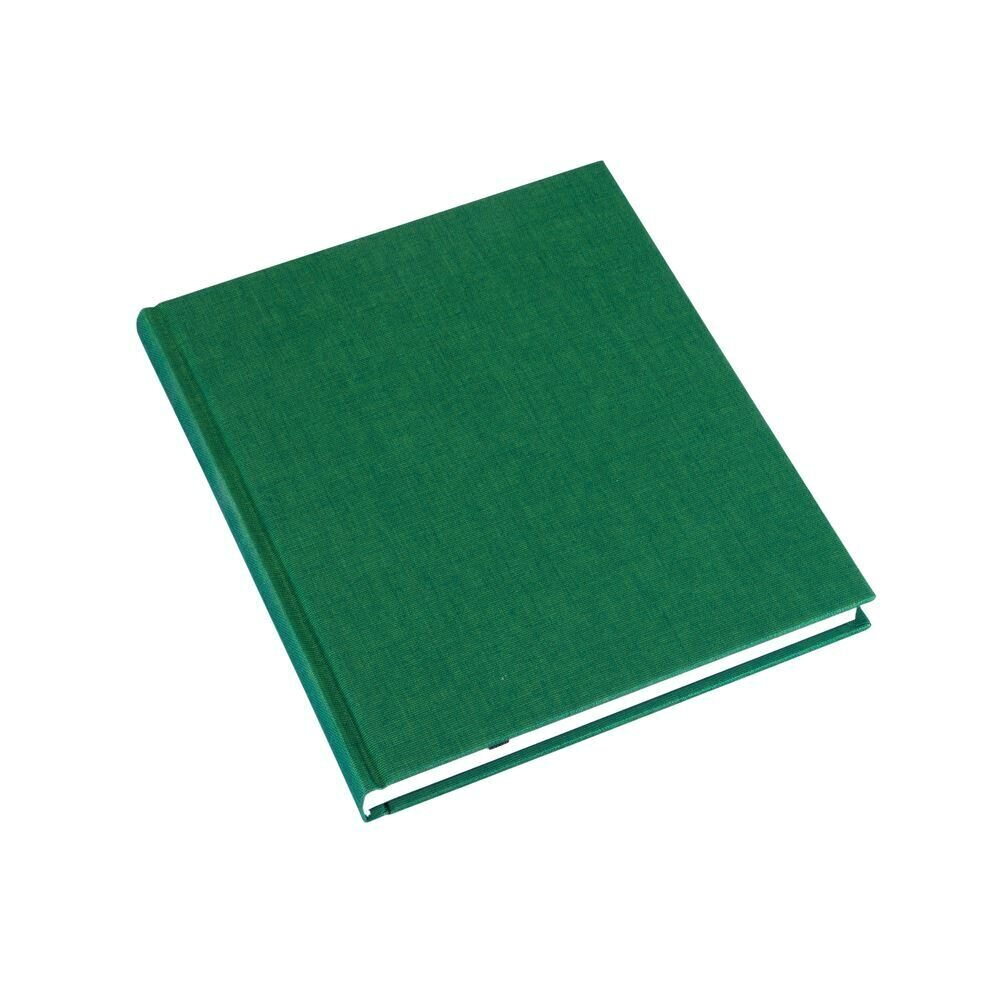 Bookbinders Design Notebook Hardcover 17,5 x 20,7 cm - CHOOSE COLOUR Clover green