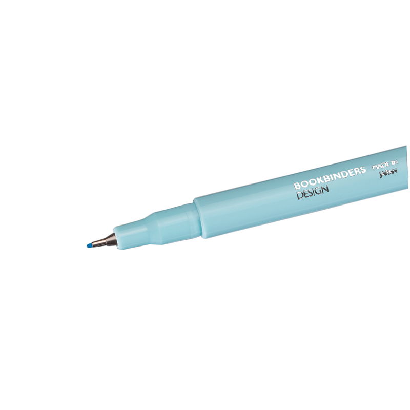 Bookbinders Design Fineliner 0.3 mm kynä - VALITSE VÄRI Light blue
