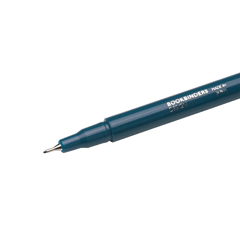 Bookbinders Design Fineliner 0.3 mm kynä - VALITSE VÄRI Oriental blue