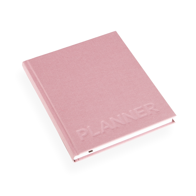 Bookbinders Design päiväämätön viikkokalenteri 170 x 200 cm - VALITSE VÄRI Dusty pink