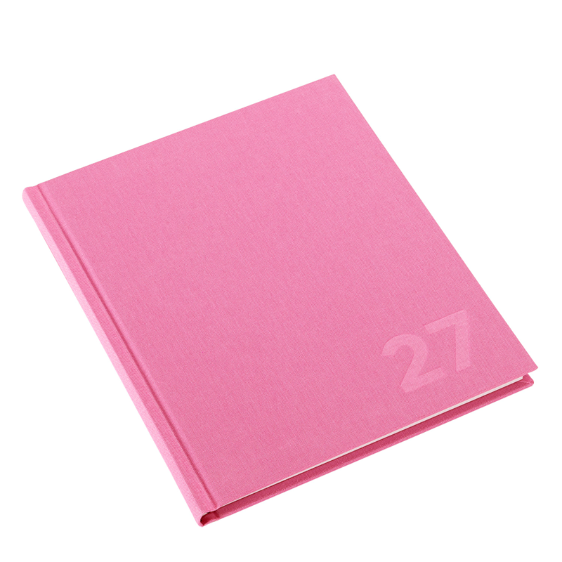 Bookbinders Design Kalenteri 170 × 200 mm 2027 - VALITSE VÄRI Bubblegum