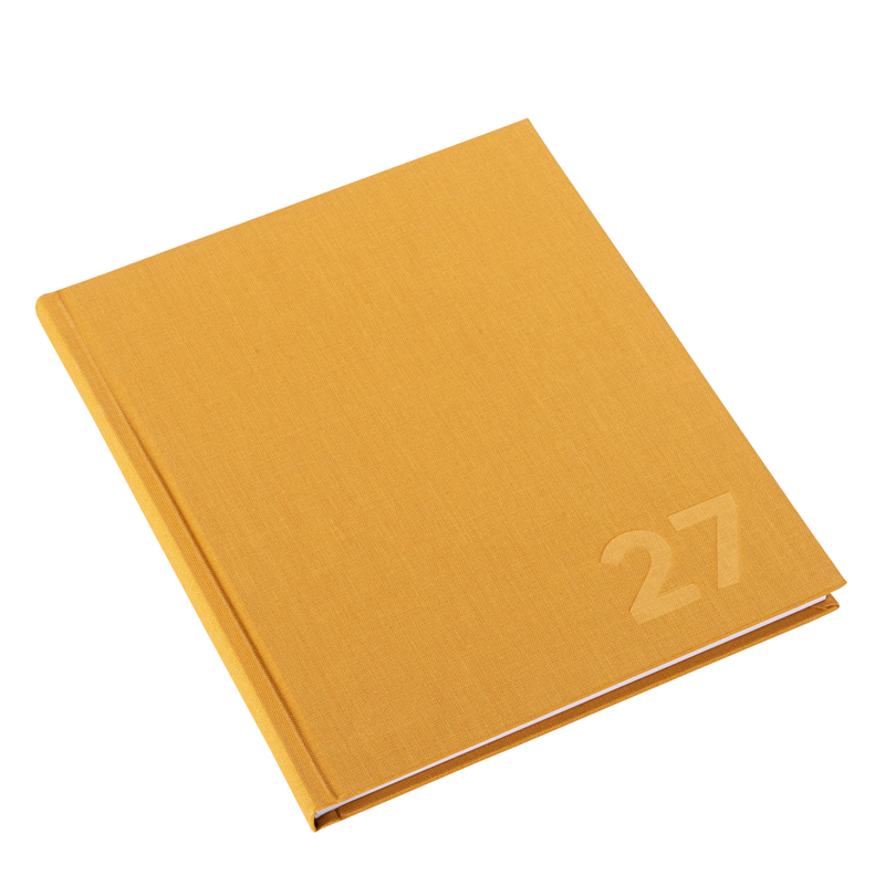 Bookbinders Design Kalenteri 170 × 200 mm 2027 - VALITSE VÄRI Honey