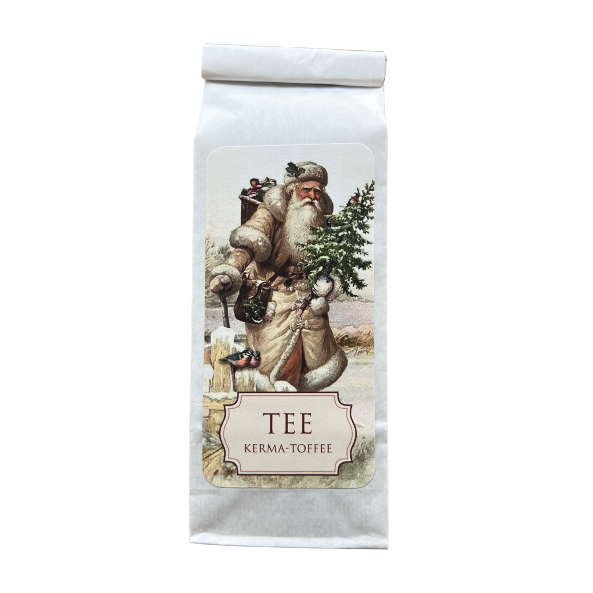 Sköna Ting Kerma & Toffee tee 100 g – valitse malli 1 - joulupukki