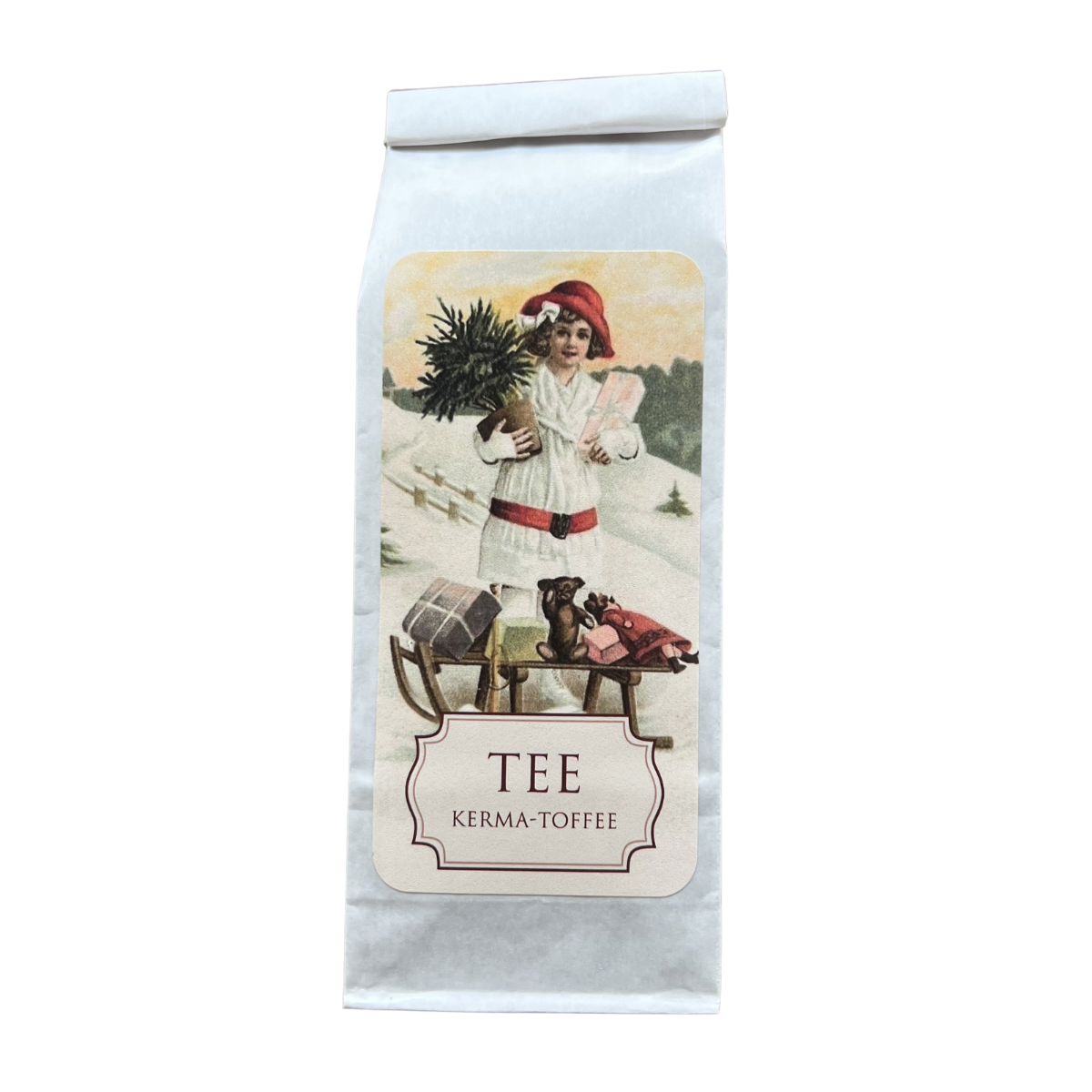 Sköna Ting Kerma & Toffee tee 100 g – valitse malli 4 - joulutyttö