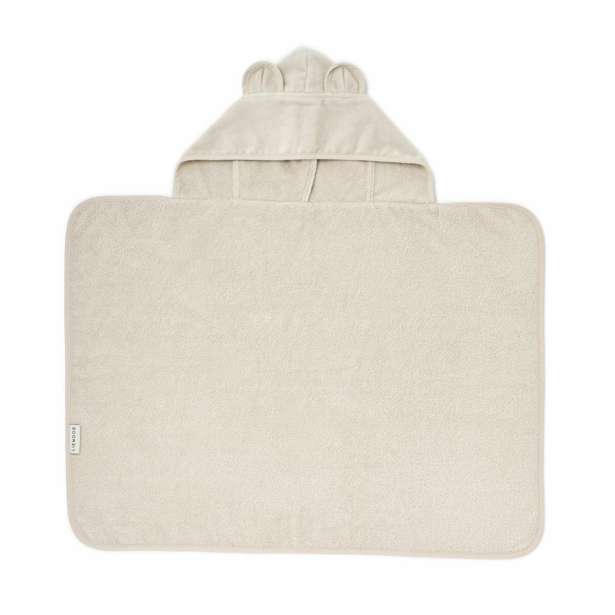 Liewood Vilas Baby Hooded Towel, CHOOSE COLOUR Sandy