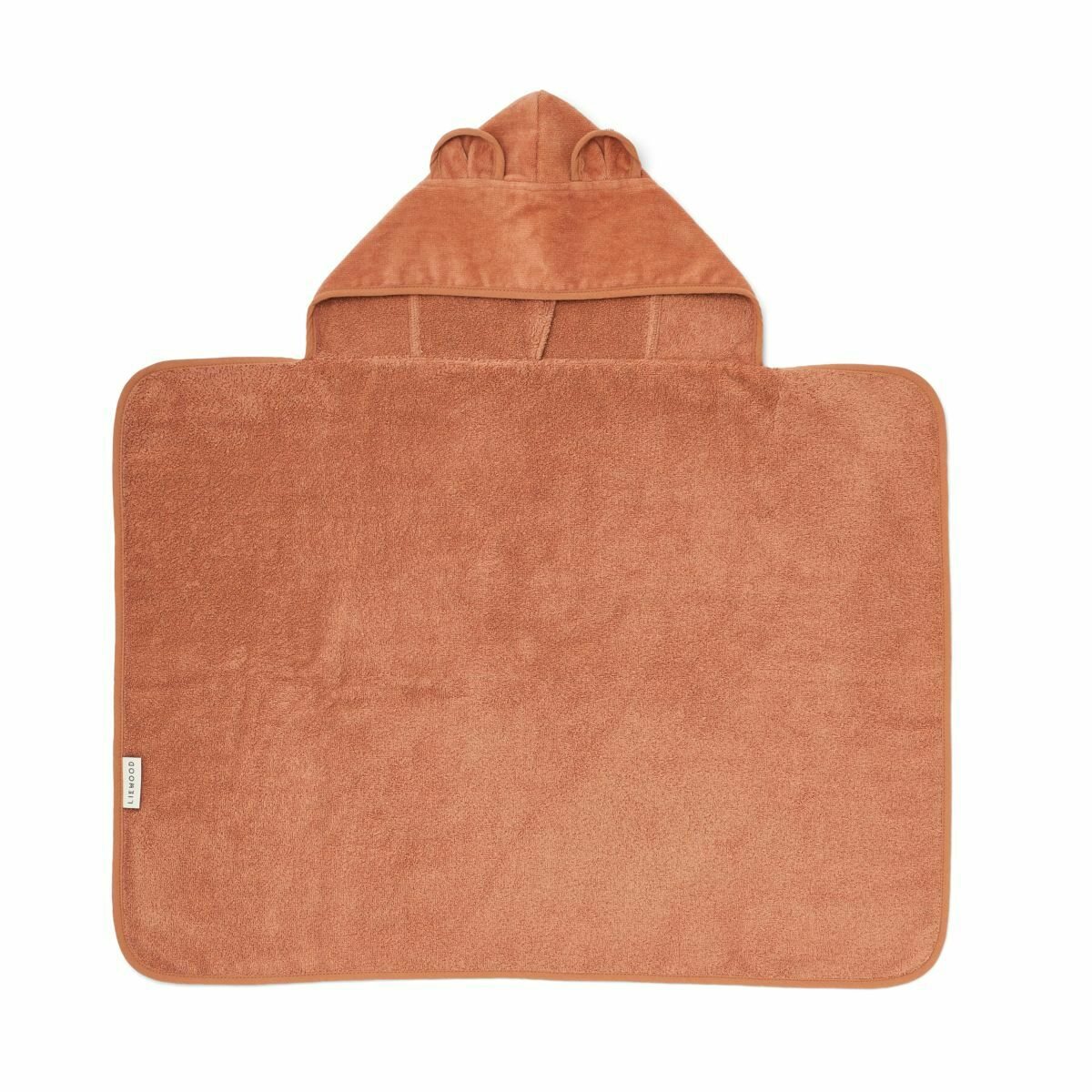 Liewood Vilas Baby Hooded Towel, CHOOSE COLOUR Tuscany rose