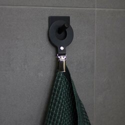 Miiko Design Towel clips, 2/package, black