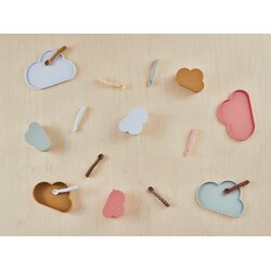 OYOY Chloe cloud snack rasia, ice blue