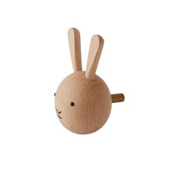 OYOY Rabbit -koukku 4,5 x 6 x 8 cm