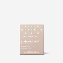 Skandinavisk Rosenhave mini tuoksukynttilä 65 g