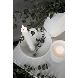 Storefactory Lidatorp S candle holder, white