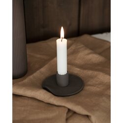 Storefactory Ekarp candlestick 10 x 4 cm, brown