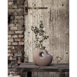 Storefactory Lunden ceramic vase, brown