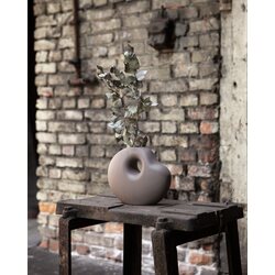 Storefactory Lunden ceramic vase, brown