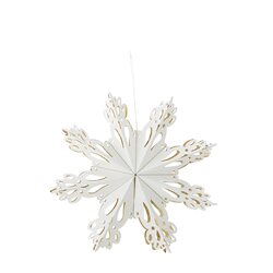 Bloomingville Prato star 23 x 8,5 cm, white