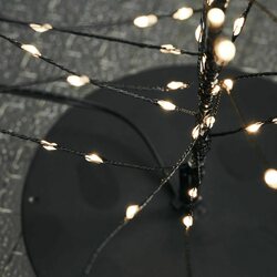 House Doctor wire Christmas tree Glow 60 x 12 cm, black