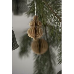 Ib Laursen Drops paperikoriste 10 x 6 cm, beige