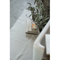 Ib Laursen kylpyhuoneen matto 45 x 70 cm, valkoinen