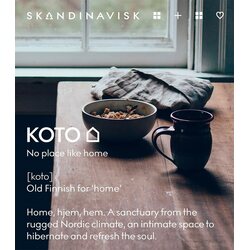 Skandinavisk Koto huonetuoksu 200 ml, täyttöpullo