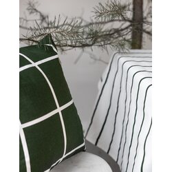 Storefactory Karlstorp table cloth 140 x 250 cm, white/green