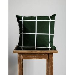 Storefactory Mortorp tyynynpäällinen 48 x 48 cm, vihreä/valkoinen