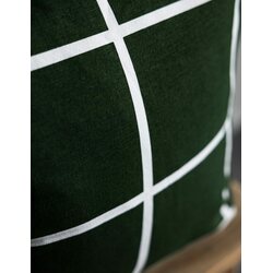 Storefactory Mortorp tyynynpäällinen 48 x 48 cm, vihreä/valkoinen