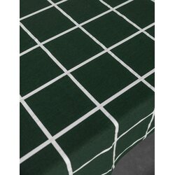 Storefactory Mortorp pöytäliina 140 x 250 cm, vihreä/valkoinen