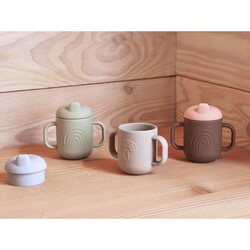 OYOY Nokkaosa Kappu- ja Mellow-mukeihin, pale mint /dusty blue