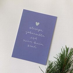 Helle Visuals Isä/isi niin kuin sinä kortti VALITSE VÄRI