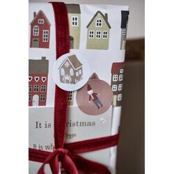 Ib Laursen Christmas town lahjapaperi 52,5 cm x 5 m