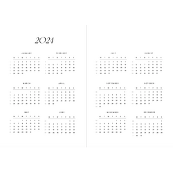 Cozy Publishing Cozy kalenteri 2024, vihreä