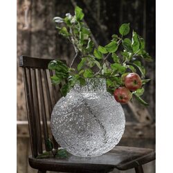 Ernst Round glass vase 21 x 22 cm