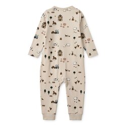 Liewood Birk pyjamahaalari 56-86cm, Farm / Sandy