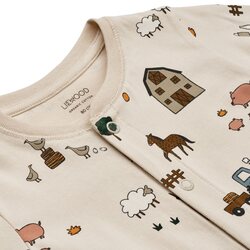 Liewood Birk pyjamahaalari 56-86cm, Farm / Sandy