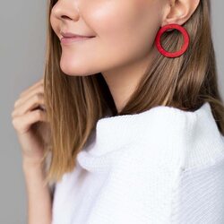 Valona Korona hoop earrings CHOOSE COLOUR