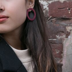 Valona Korona hoop earrings CHOOSE COLOUR