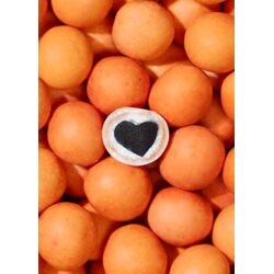 Lakrids By Bulow LOVE Peaches suklaakuorrutteinen lakritsi 125g, small