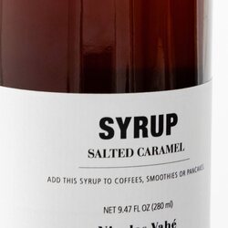 Nicolas Vahe Syrup 28 cl, salted caramel