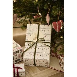 Ib Laursen My nostalgic Christmas gift wrapping paper 52,5 cm x 2 m