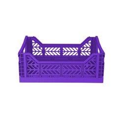 Aykasa Midi stackable crate, violet