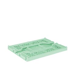 Aykasa Midi stackable crate, warm mint