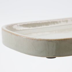 Meraki Datura Tray 25,5 x 16,5 cm, Shellish grey