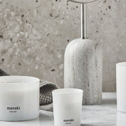 Meraki Scented candle 2 pack, Fresh Linen