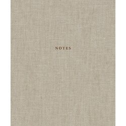 Cozy Publishing Natural linen & golden notebook, linen