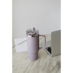 Aya&Ida Thermo Cup with straw 885 ml CHOOSE COLOUR